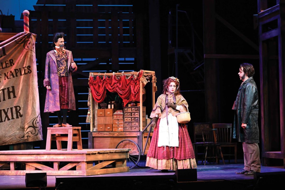 VISHAL VAIDYA, LINDSIE VANWINKLE-GUTHRIE, SCOTT GUTHRIE at Photos: SWEENEY TODD at Lyric Theatre of Oklahoma