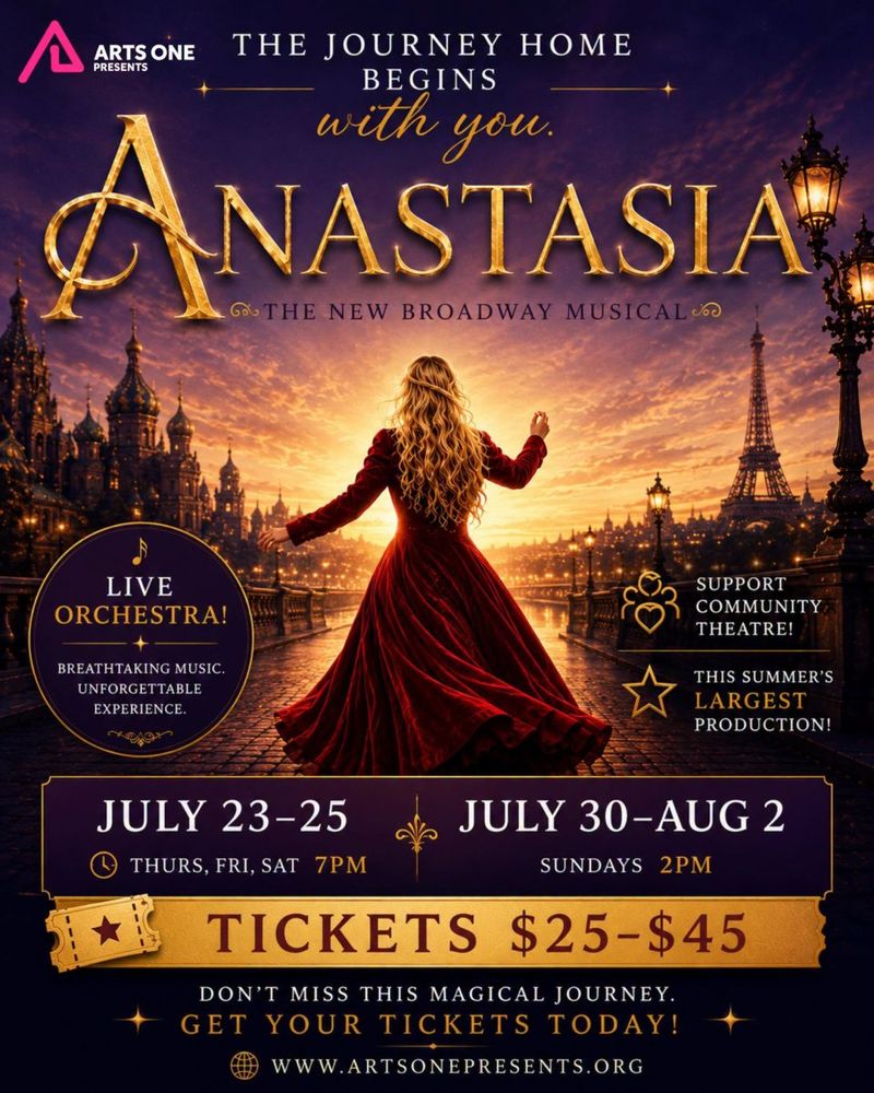Review: ANASTASIA THE MUSICAL at Arts One Presents in Springdale Image