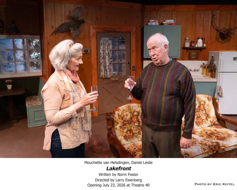 Review: Norm Foster's LAKEFRONT U.S. Premiere Engagement at Theatre 40 Image