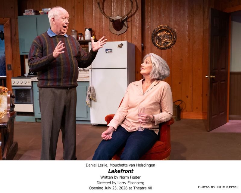 Review: Norm Foster's LAKEFRONT U.S. Premiere Engagement at Theatre 40 Image