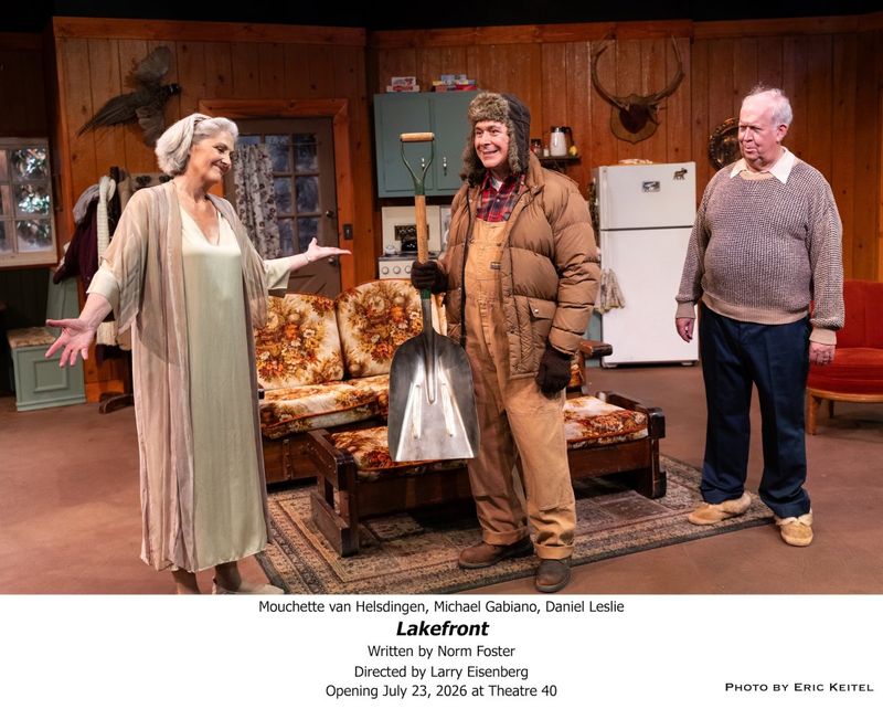 Review: Norm Foster's LAKEFRONT U.S. Premiere Engagement at Theatre 40 Image
