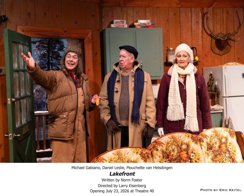 Review: Norm Foster's LAKEFRONT U.S. Premiere Engagement at Theatre 40 Image