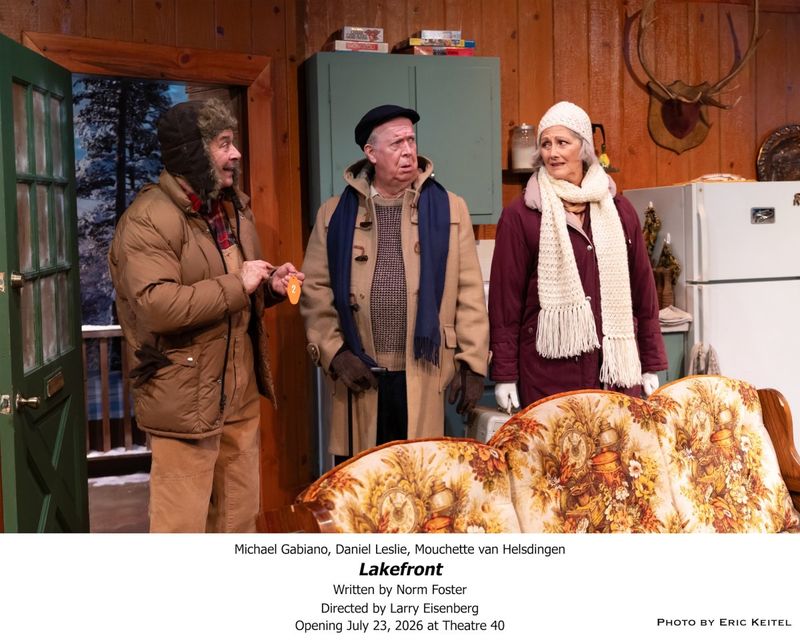 Review: Norm Foster's LAKEFRONT U.S. Premiere Engagement at Theatre 40 Image
