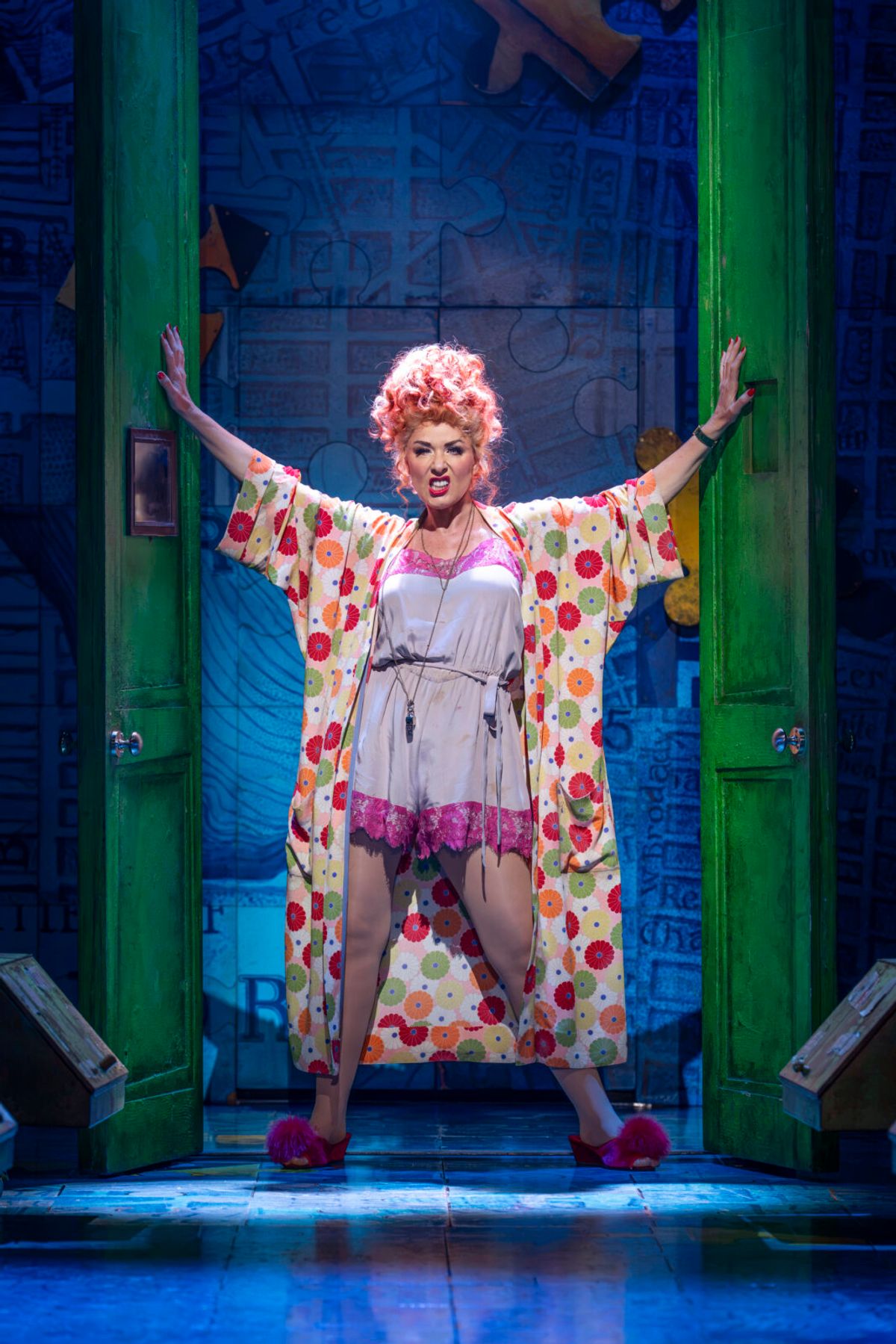 Claire Sweeney at Photos: Claire Sweeney as Miss Hannigan in ANNIE UK and Ireland Tour