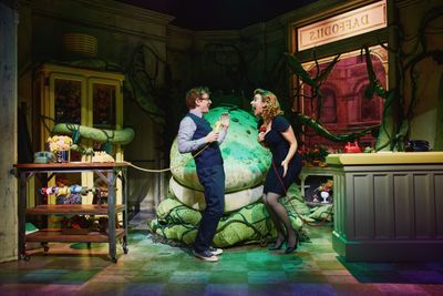 Ethan Slater, Betsy Wolfe Photo