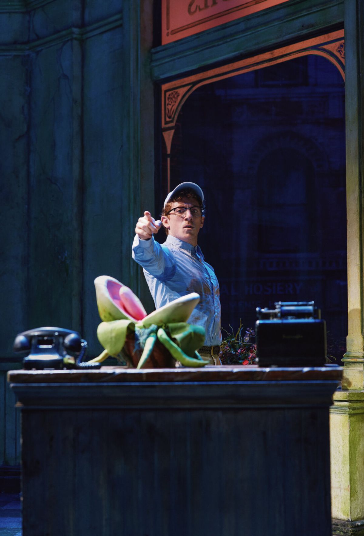 Ethan Slater at Photos: Ethan Slater and Betsy Wolfe in LITTLE SHOP OF HORRORS