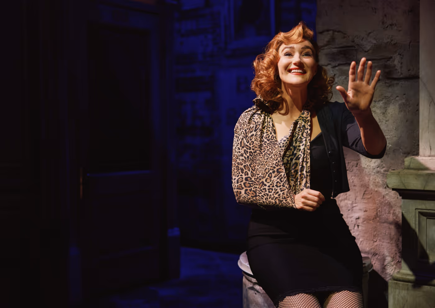 Photos: Ethan Slater and Betsy Wolfe in LITTLE SHOP OF HORRORS Image