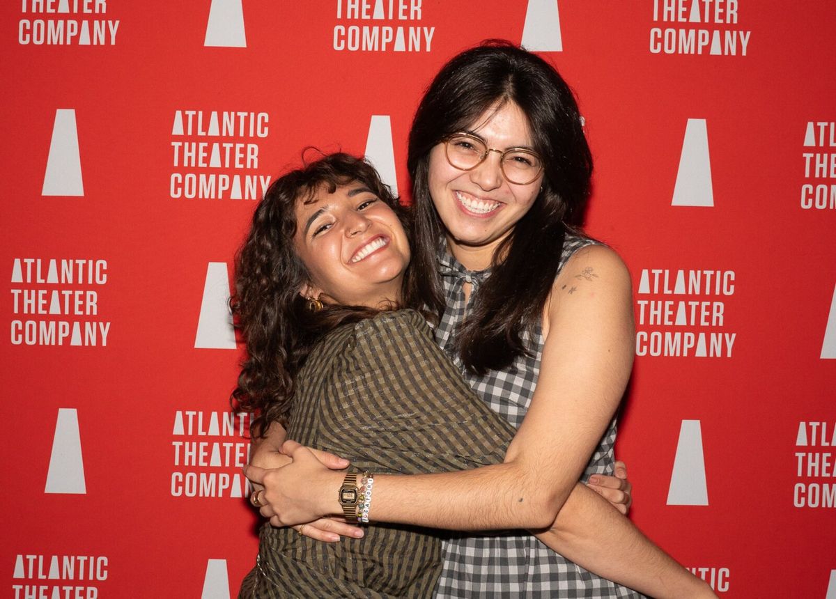 Eliana Theologides Rodriguez & Miranda Cornell at Photos: Inside Opening Night of THE SAVIORS Off-Broadway