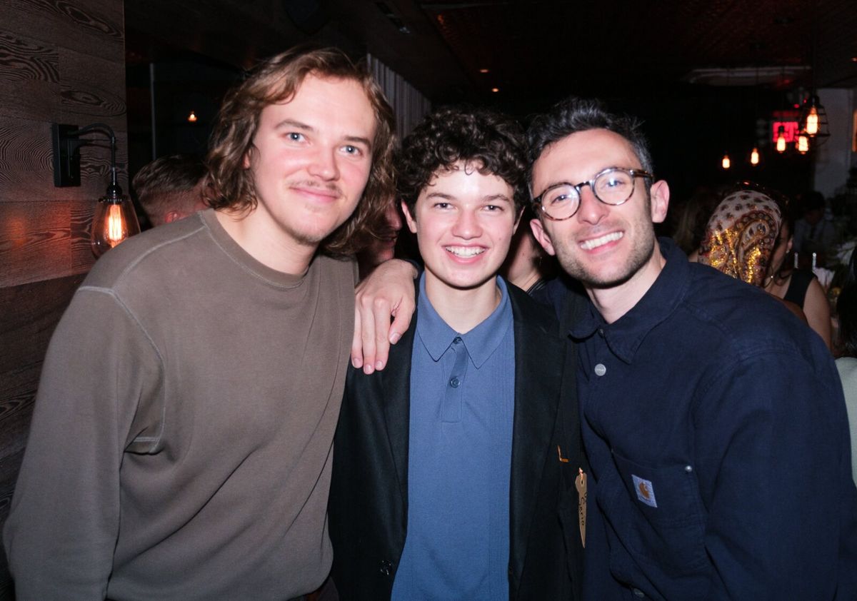 Stanley Simons, Ivan Howe & Jack Serio at Photos: Inside Opening Night of THE SAVIORS Off-Broadway