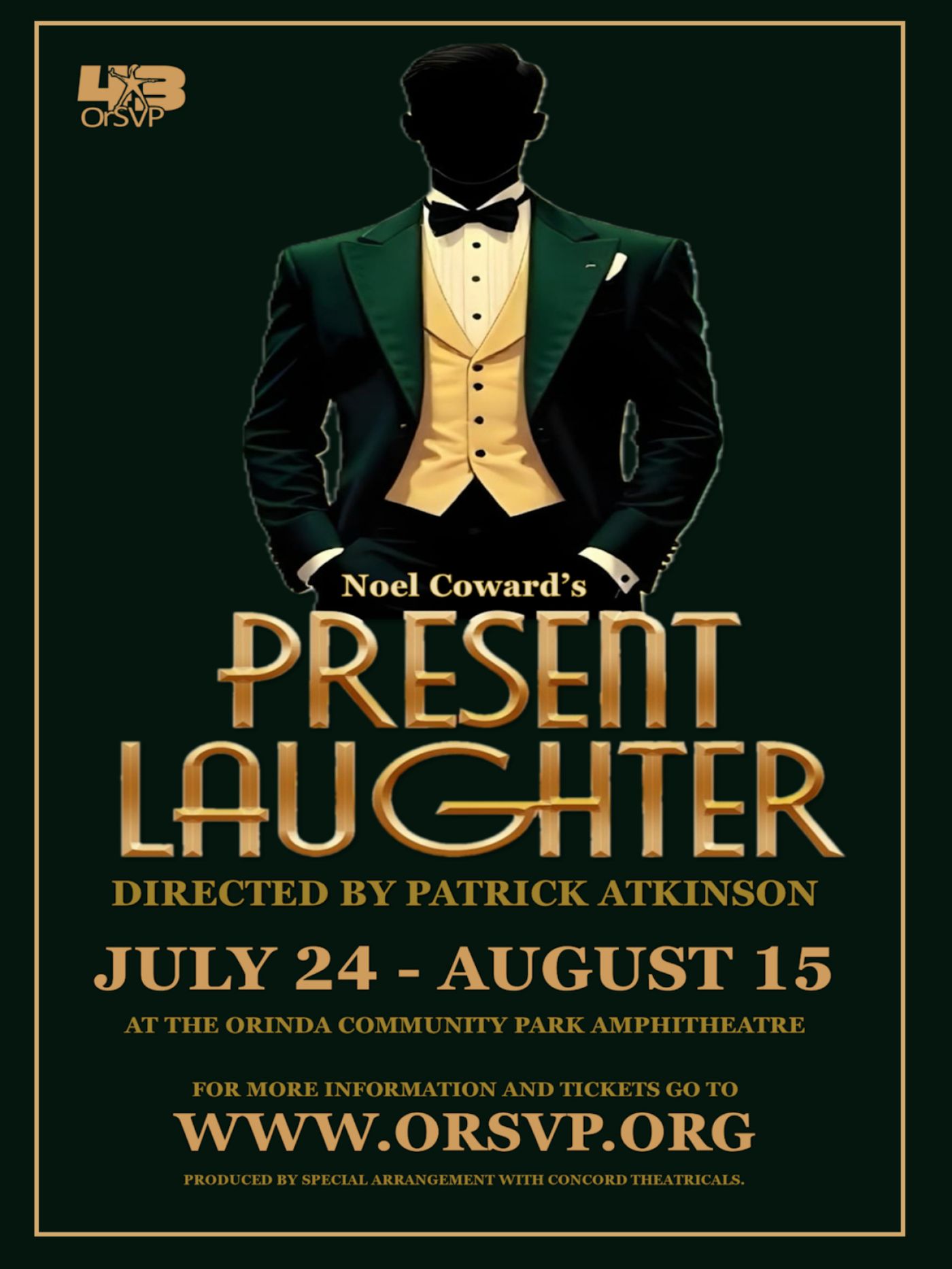 Photos: PRESENT LAUGHTER at Orinda Starlight Village Players Image