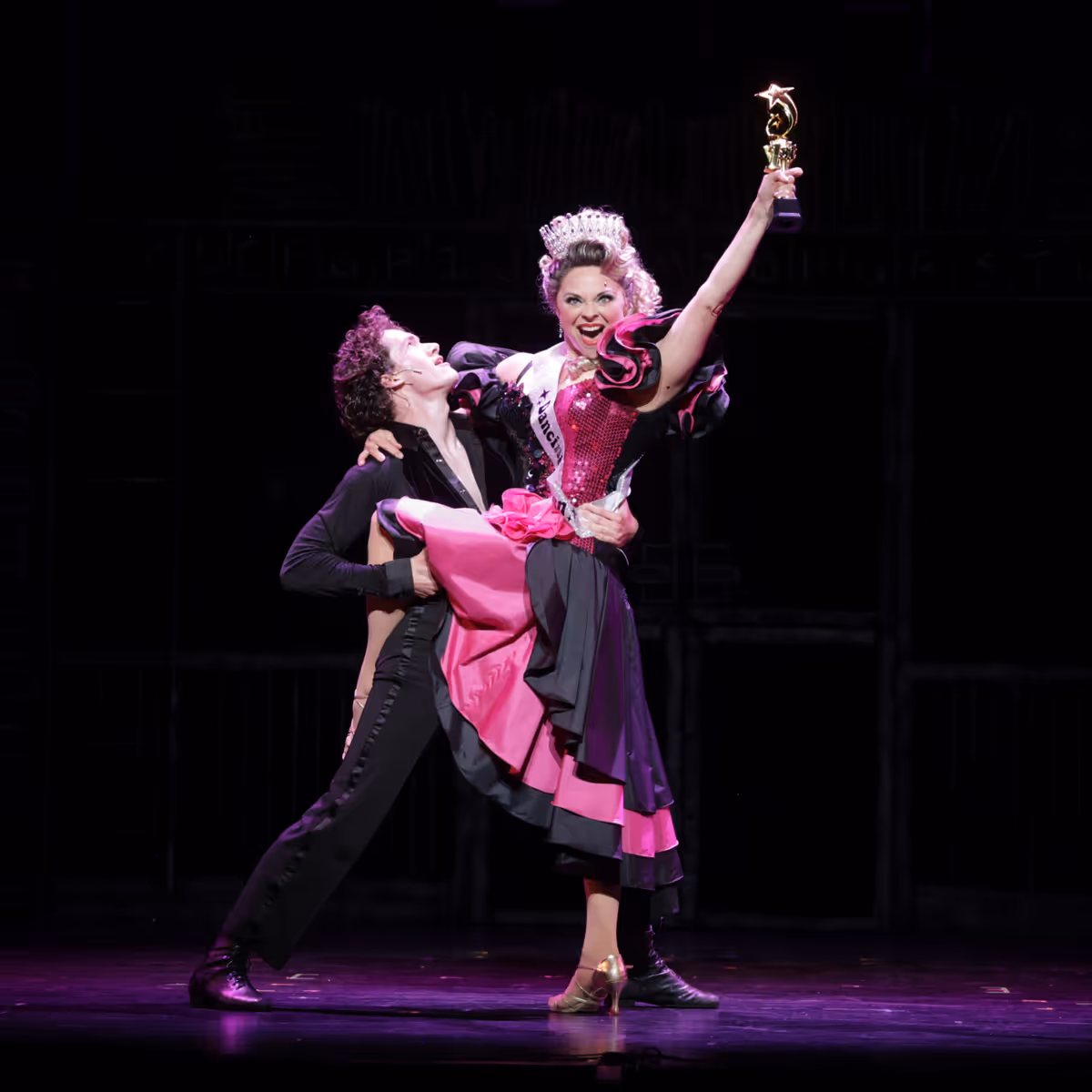 Jayson Gorton and Kristen Beth Williams. Photography by Steve Shaffer at Photos: MATILDA THE MUSICAL At The Lexington Theatre Company