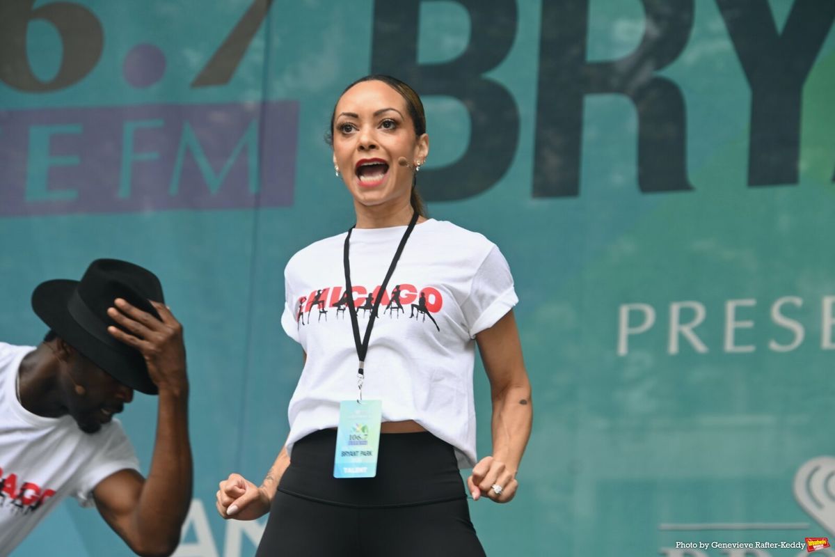 Tia Altinay at Photos: WICKED, TITANÍQUE, CHICAGO & More Perform at Broadway in Bryant Park Week Two