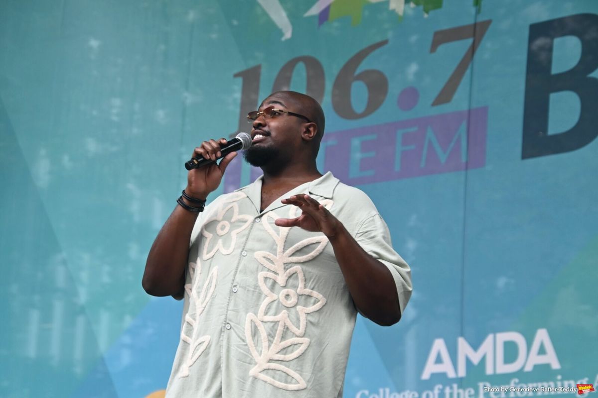 Caleb A. Barnett at Photos: WICKED, TITANÍQUE, CHICAGO & More Perform at Broadway in Bryant Park Week Two