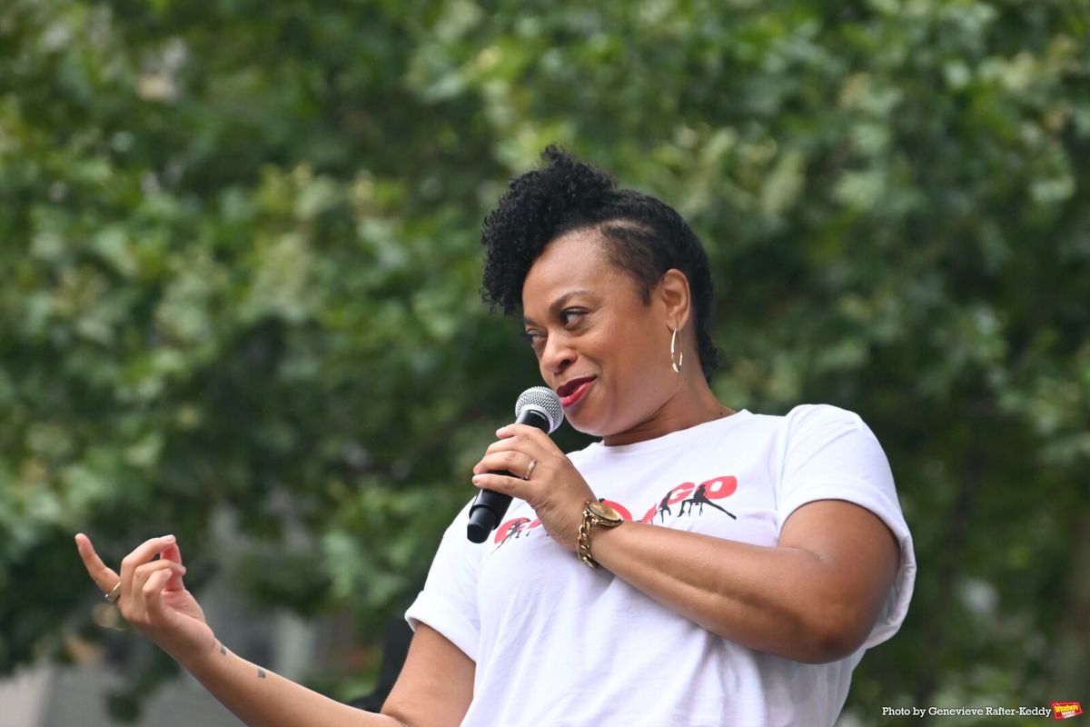 Jacqueline B. Arnold at Photos: WICKED, TITANÍQUE, CHICAGO & More Perform at Broadway in Bryant Park Week Two