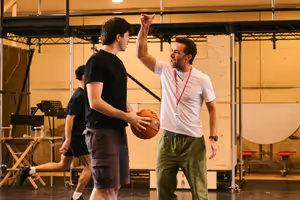 LtoR Tobias Turley & Harry Judd @ BroadwayWorld LtoR Tobias Turley & Harry Judd Photo