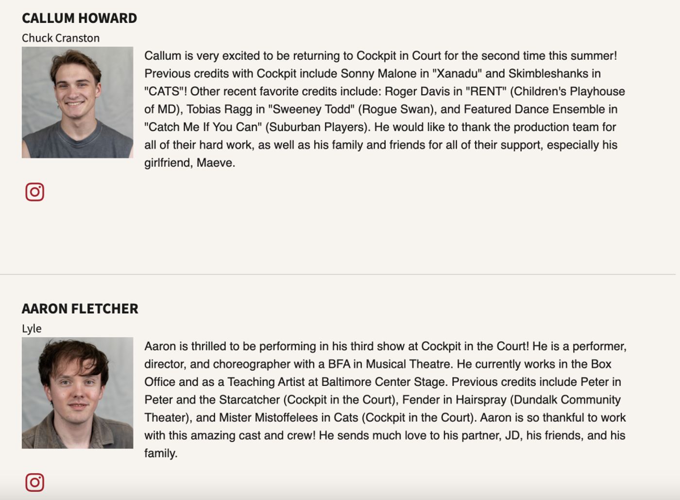 Stage Mag Spotlight: Cockpit in Court Summer Theatre's FOOTLOOSE Image