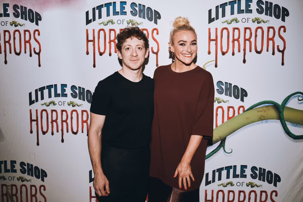 Ethan Slater, Betsy Wolfe at Photos: Ethan Slater & Betsy Wolfe’s Opening Night of LITTLE SHOP OF HORRORS