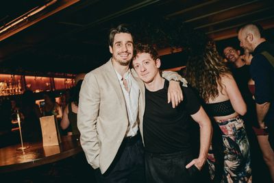Bobby Conte, Ethan Slater Photo