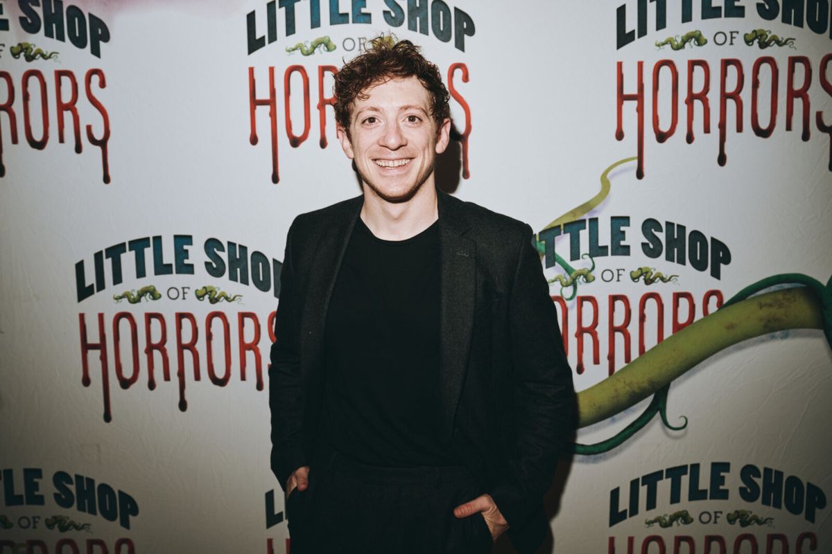 Ethan Slater at Photos: Ethan Slater & Betsy Wolfe’s Opening Night of LITTLE SHOP OF HORRORS