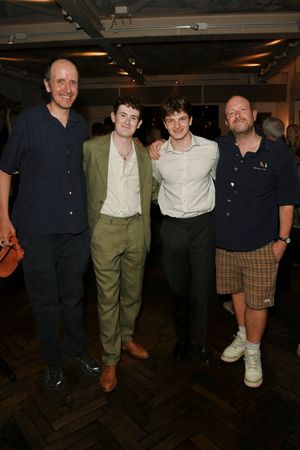 Jack Thorne, Kai Spackman, Joshua Sullivan and John Tiffany Photo