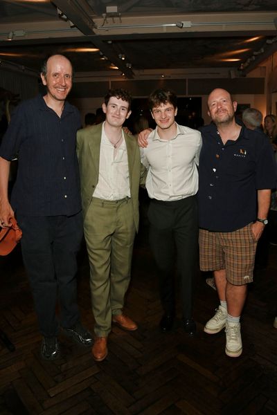 Jack Thorne, Kai Spackman, Joshua Sullivan and John Tiffany Photo