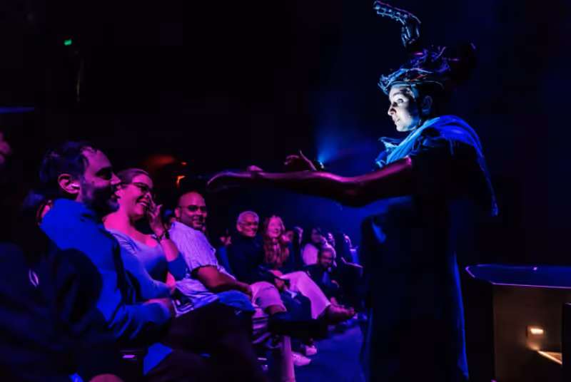 Review: “HA HA HA HA HA HA HA” at La Jolla Playhouse Image