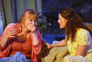 Willow Geer and Lauren Saffa  Photo by Ian Flanders Photo