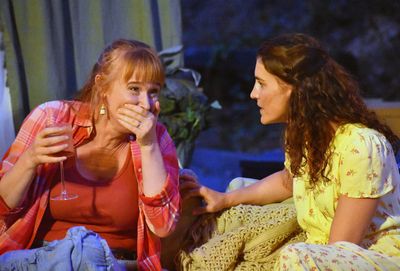 Willow Geer and Lauren Saffa  Photo by Ian Flanders Photo