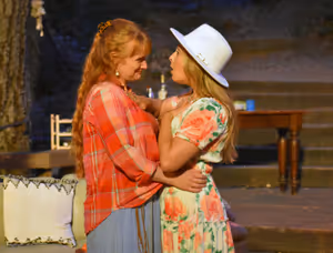 Willow Geer and Amber Luallen  Photo by Ian Flanders Photo