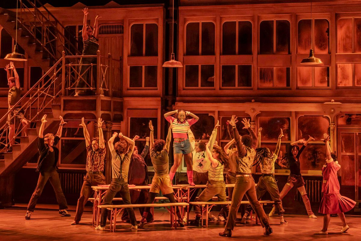 Olivia Foster-Browne and Company at Photos: FAME THE MUSICAL at Theatre Royal Plymouth