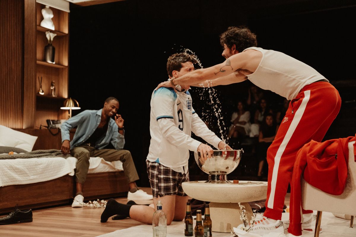 Terry Bell, Oliver Rowland-Jones, Matisse Ratron-Neal at Photos: Get a First Look at THE PASS at La Mama Off-Broadway