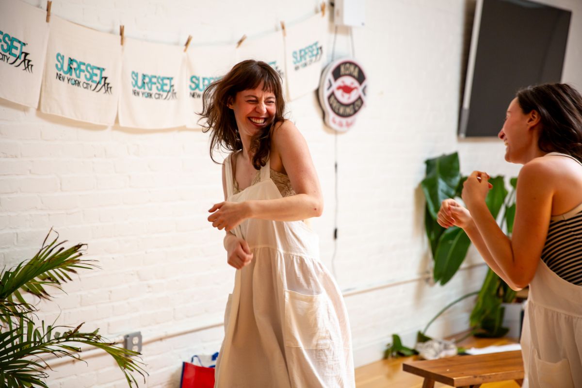 Chani Reese and Rachel Ravel at Photos: BENEVOLENT World Premiere In Rehearsal With Good Apples Collective