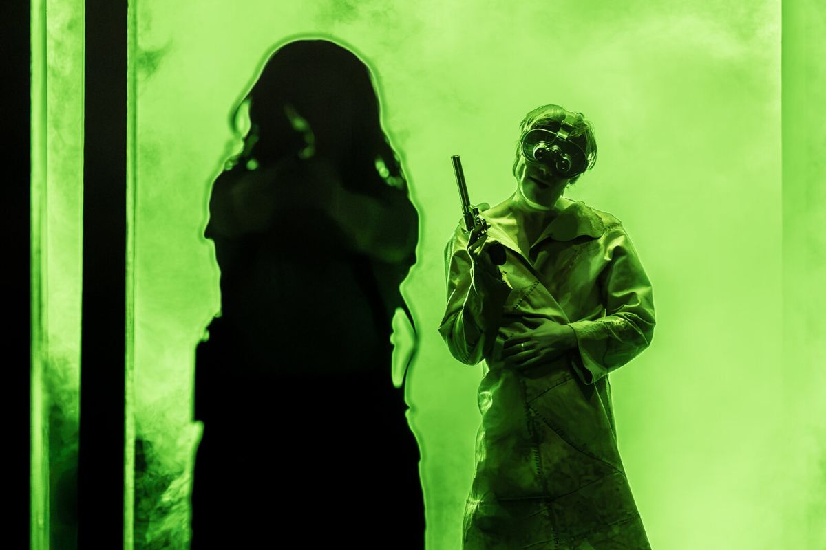 Mollie Gallagher and Sam Jackson at Photos: First Look at THE SILENCE OF THE LAMBS Stage Adaptation