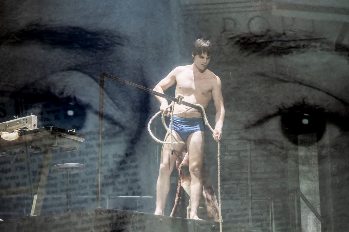 Sam Jackson and Jo Mousley at Photos: First Look at THE SILENCE OF THE LAMBS Stage Adaptation