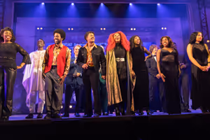 Alexandra Burke and cast @ BroadwayWorld Alexandra Burke and cast Photo