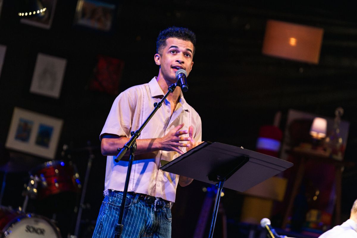 Jordan Fisher at Exclusive: Jordan Fisher & Kate Baldwin Sing the Music of Andrew Lippa at MATCHBOOK FEST