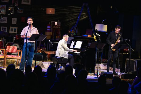 Jordan Fisher and Andrew Lippa Photo