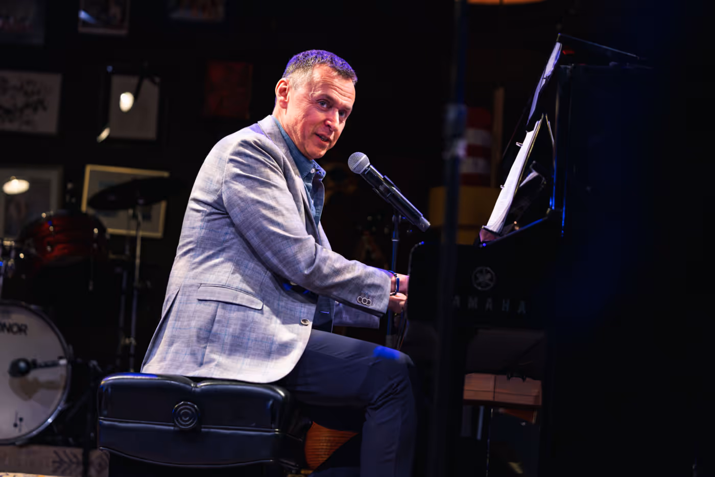 Exclusive: Jordan Fisher & Kate Baldwin Sing the Music of Andrew Lippa at MATCHBOOK FEST Image