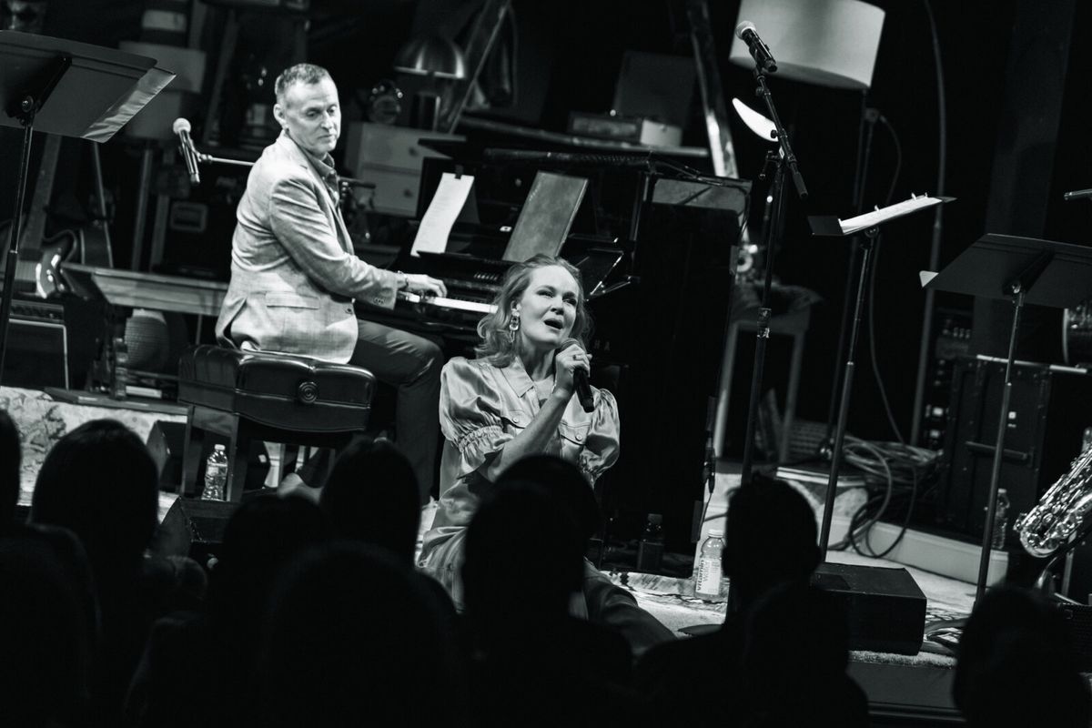 Andrew Lippa and Kate Baldwin at Exclusive: Jordan Fisher & Kate Baldwin Sing the Music of Andrew Lippa at MATCHBOOK FEST