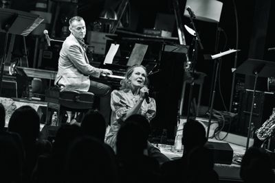 Andrew Lippa and Kate Baldwin Photo