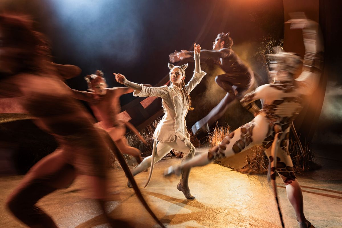 Hannah Joseph (Victoria) and cast at Photos: Rachael Wooding, Melanie La Barrie, and More in CATS at Regent's Park Open Air Theatre
