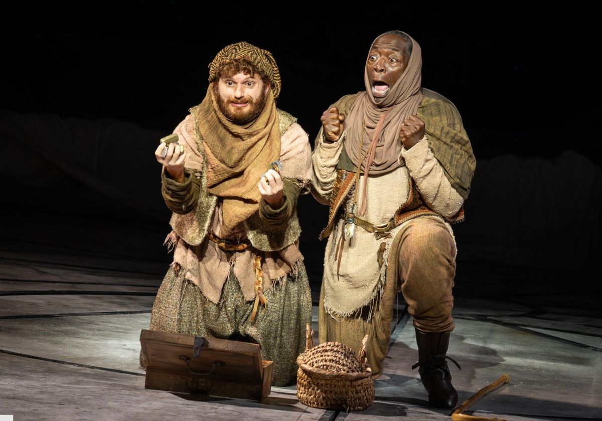 Michael Khalid Karadsheh and Chuck Cooper at Photos: First Look at the Public Theater's THE WINTER'S TALE at Shakespeare in the Park