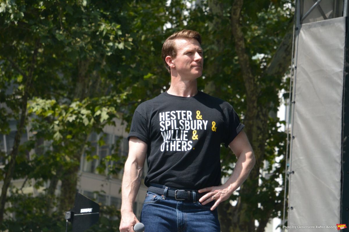 Jeff Kready at Photos: MJ, THE OUTSIDERS & More Perform at Broadway in Bryant Park