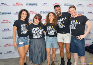 Gerianne Perez, Allison Guinn, Lexi Rabidi, Brandon Contreras and Jeff Kreeady @ BroadwayWorld Gerianne Perez, Allison Guinn, Lexi Rabidi, Brandon Contreras and Jeff Kreeady Photo