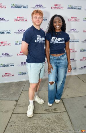 Sam Tuttty and Jana Larell Glover @ BroadwayWorld Sam Tuttty and Jana Larell Glover Photo