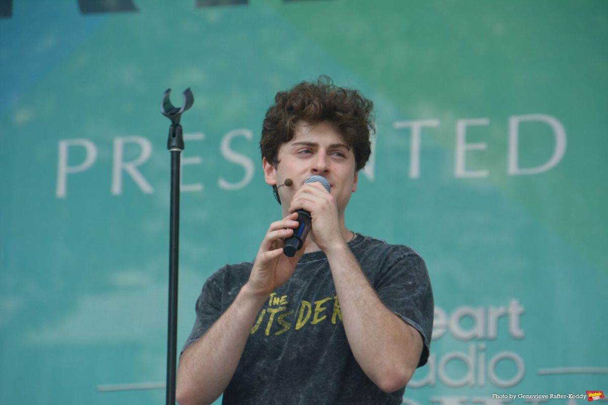Noah Pacht at Photos: MJ, THE OUTSIDERS & More Perform at Broadway in Bryant Park