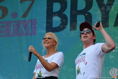 Betsy Wolfe and Etthan Slatter Photo