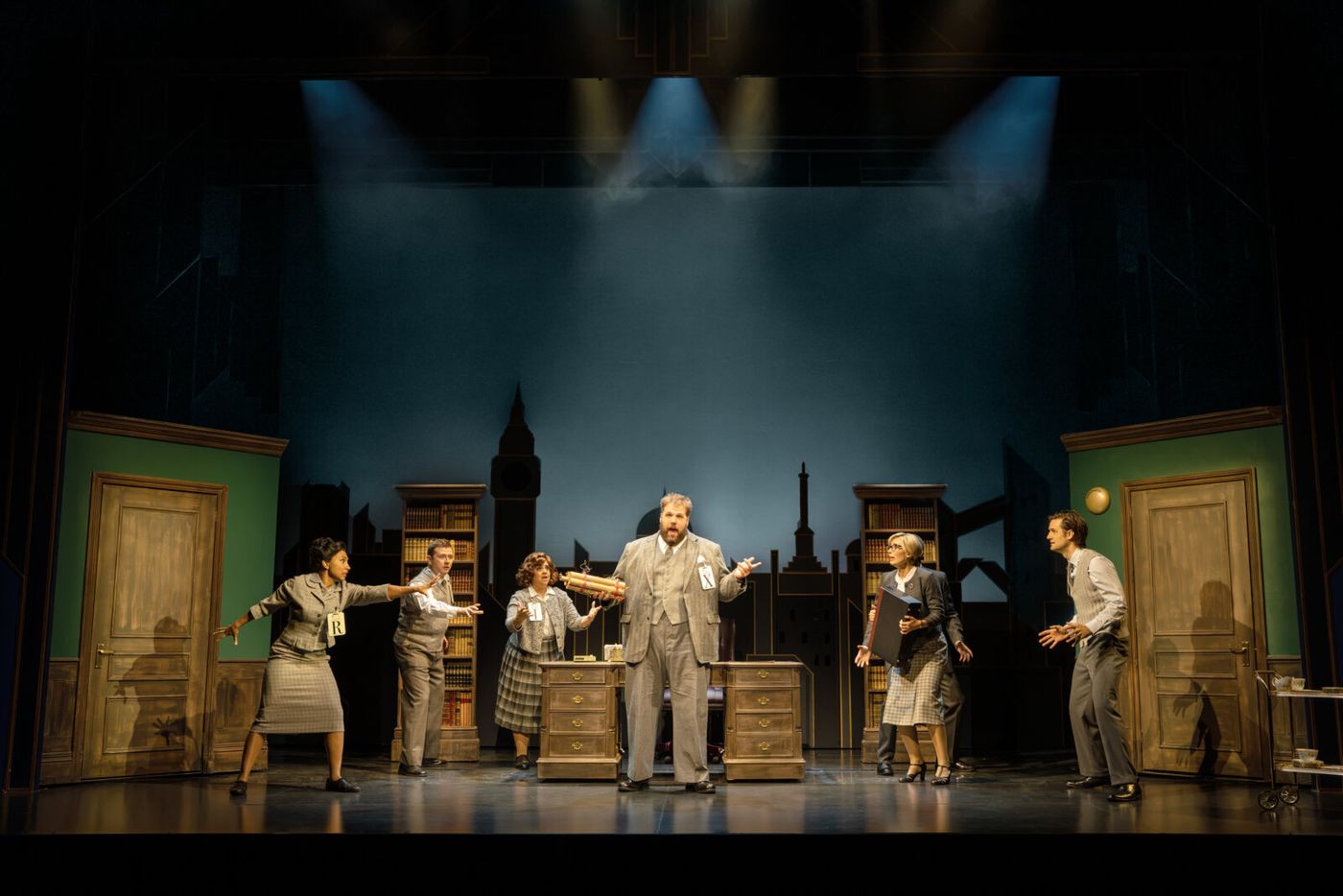 Photos: THE COMEDY ABOUT SPIES is Now Playing at the Adelphi Theatre Image