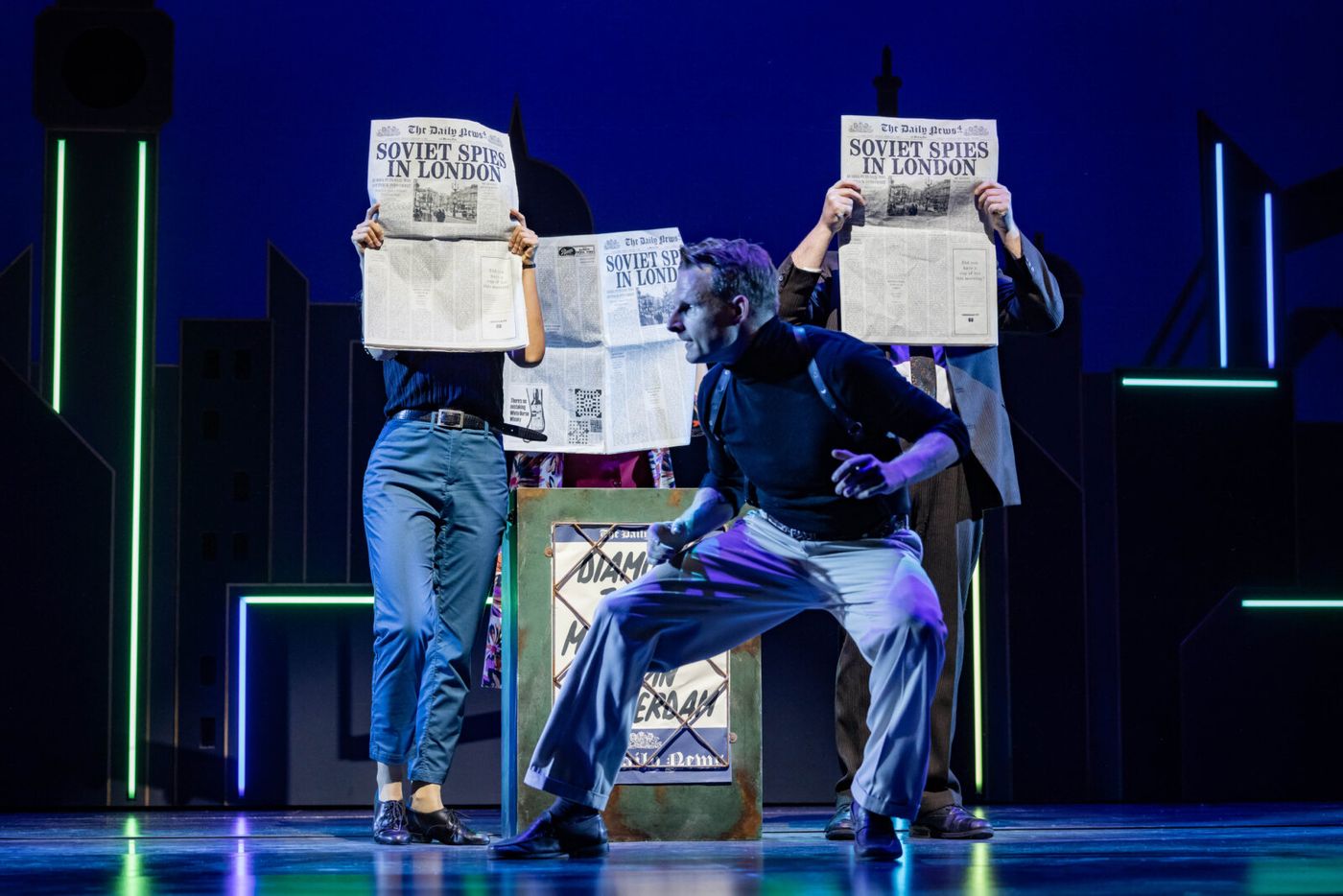 Photos: THE COMEDY ABOUT SPIES is Now Playing at the Adelphi Theatre Image