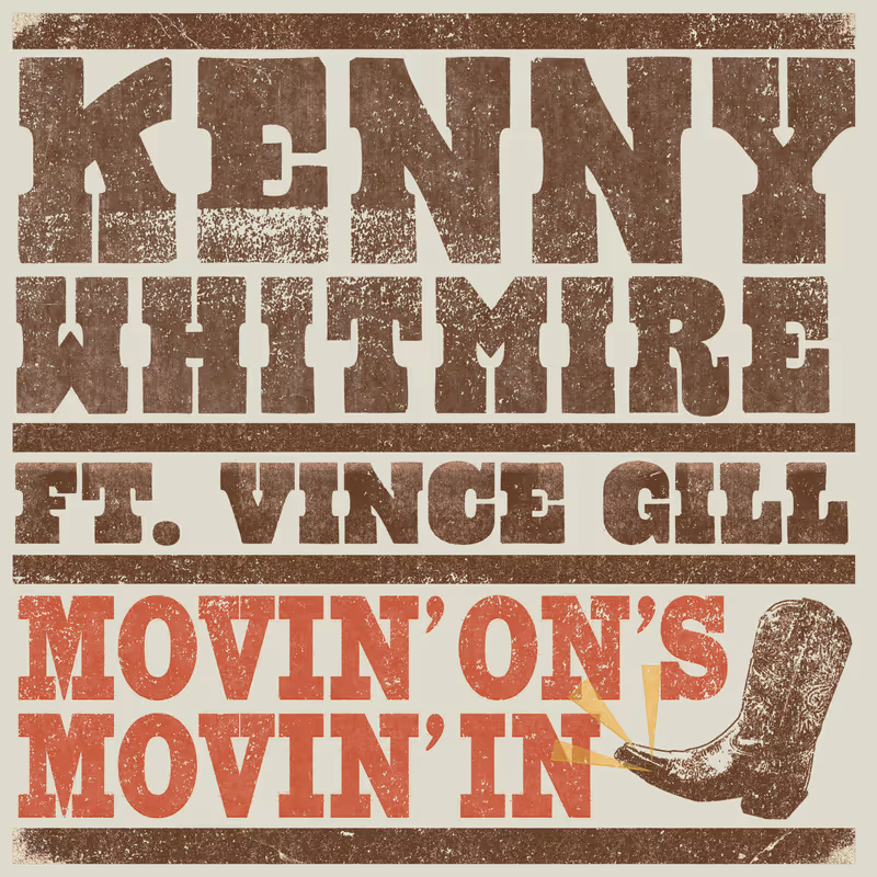 Photos: Kenny Whitmire Releases MOVIN' ON'S MOVIN' IN Feat. Vince Gill — photo 1 of 2